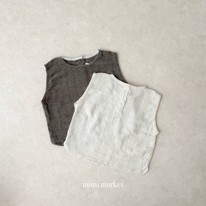 【期間限定 PRE-ODER】12.Boy Sleeveless Tops