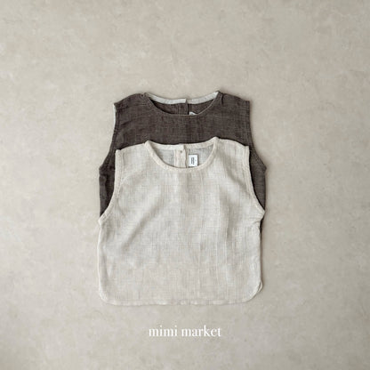 【期間限定 PRE-ODER】12.Boy Sleeveless Tops