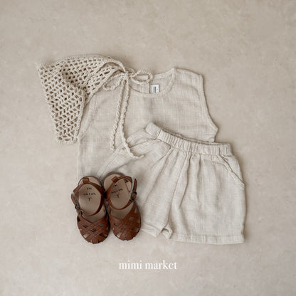 【期間限定 PRE-ODER】12.Boy Sleeveless Tops