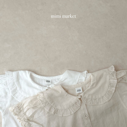 【期間限定 PRE-ODER】3.Bella Collar Blouse