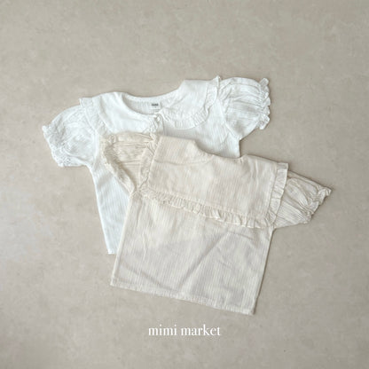 【期間限定 PRE-ODER】3.Bella Collar Blouse