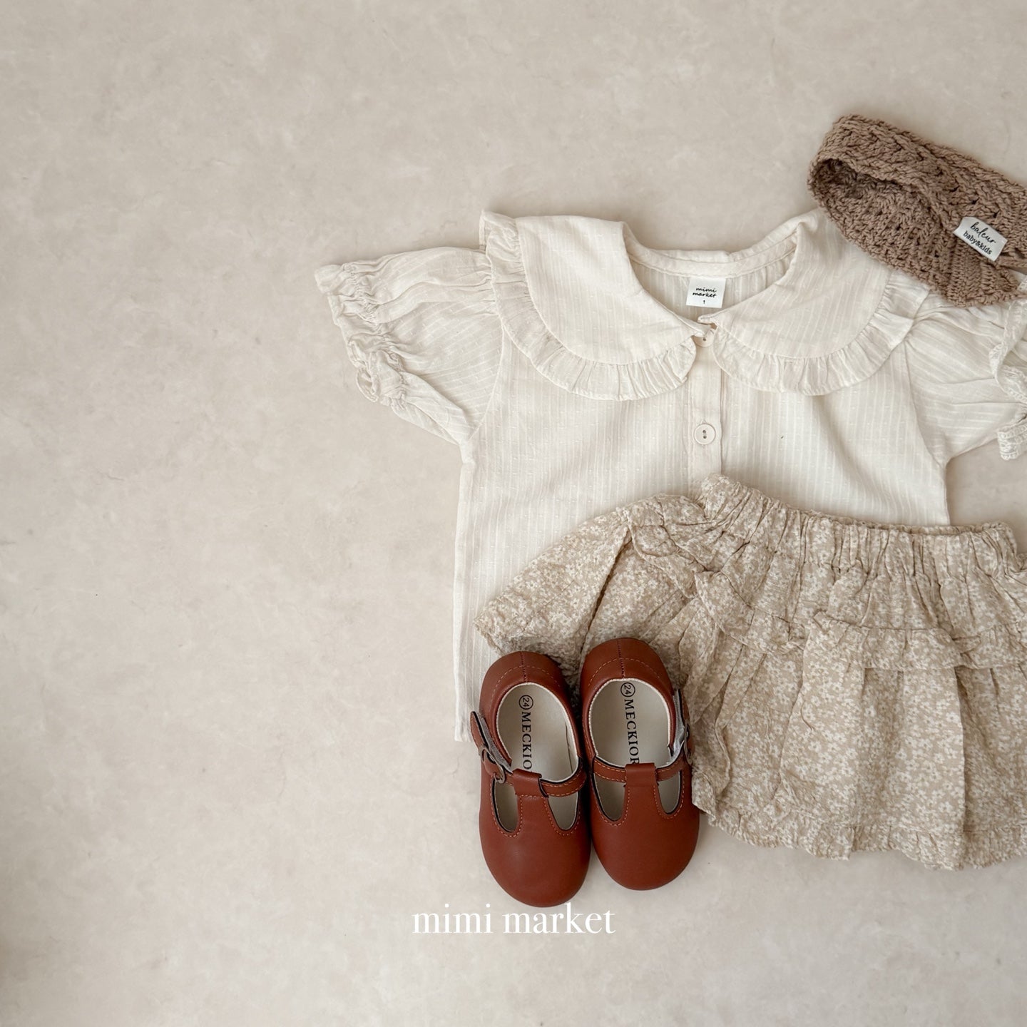 【期間限定 PRE-ODER】3.Bella Collar Blouse