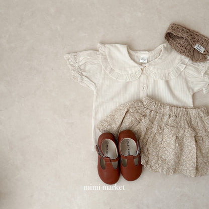 【期間限定 PRE-ODER】3.Bella Collar Blouse
