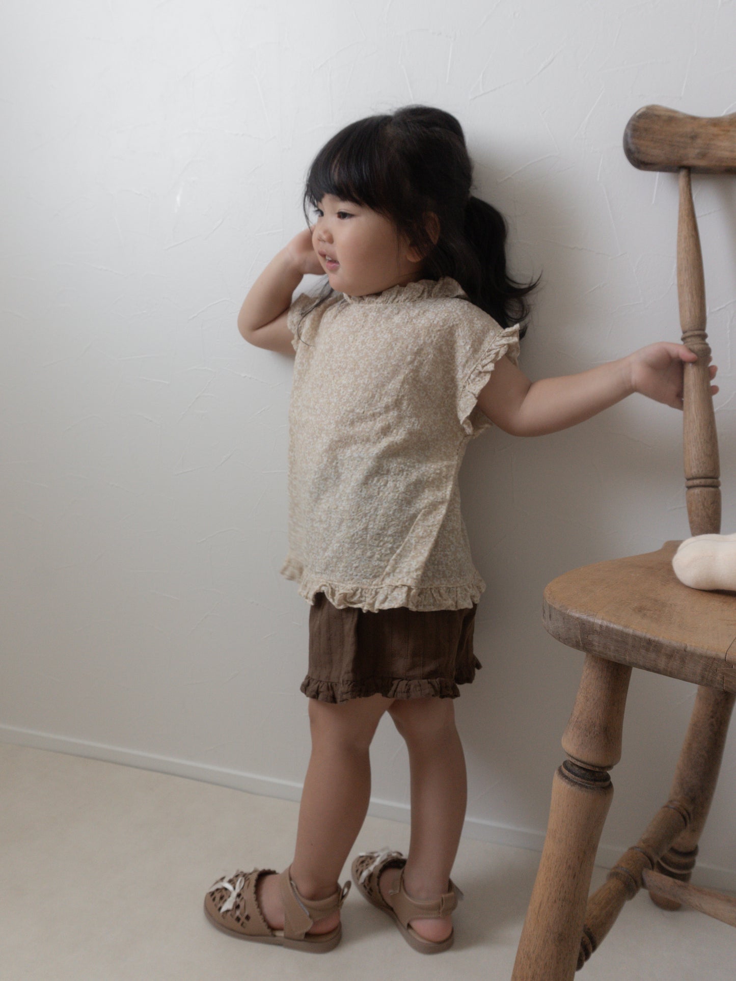 【期間限定 PRE-ODER】7.Rine Frill Sleeveless Top
