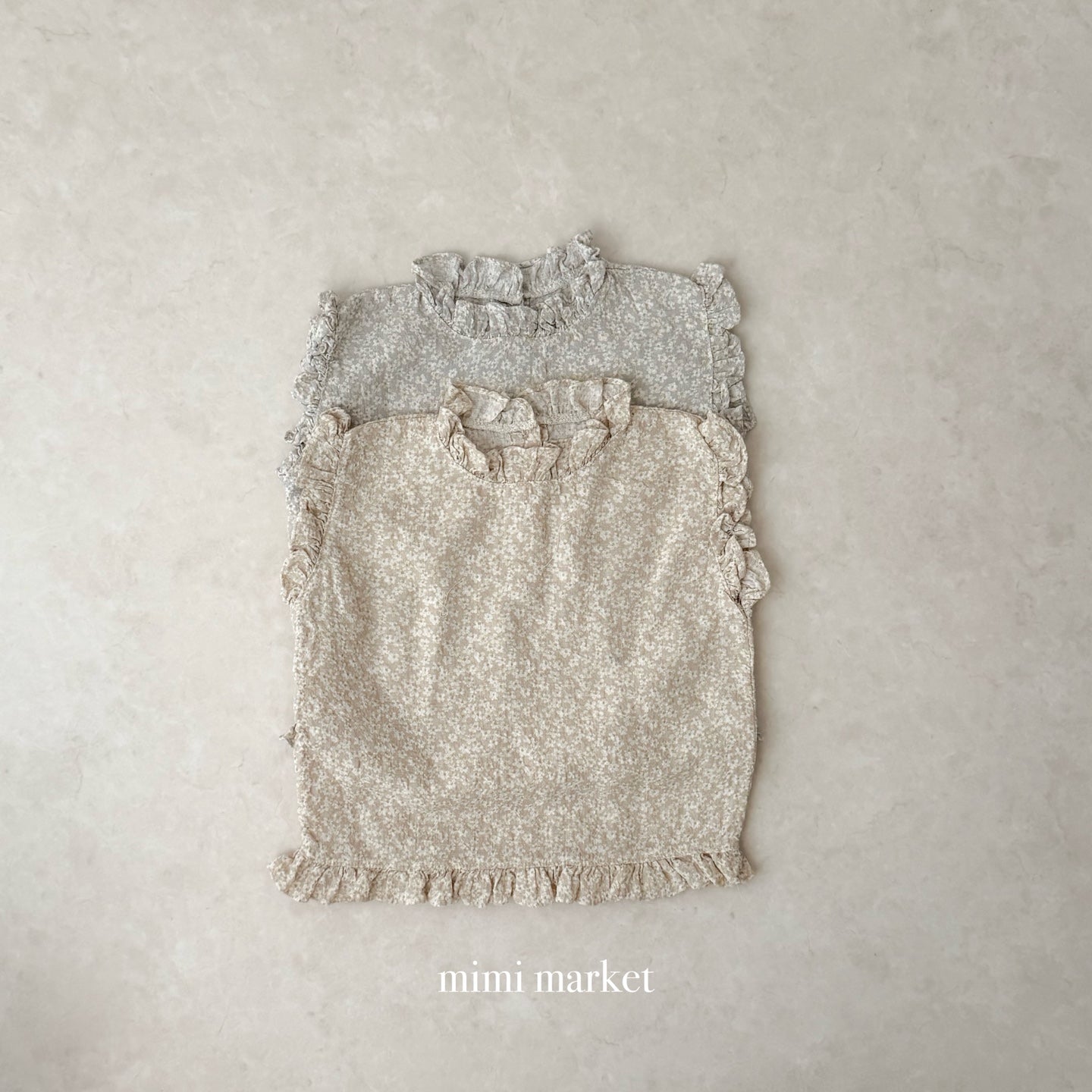 【期間限定 PRE-ODER】7.Rine Frill Sleeveless Top