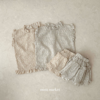 【期間限定 PRE-ODER】7.Rine Frill Sleeveless Top