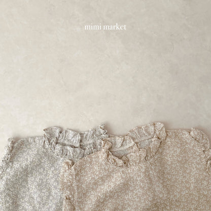 【期間限定 PRE-ODER】7.Rine Frill Sleeveless Top