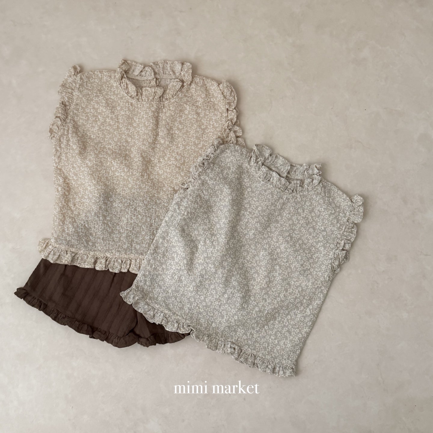【期間限定 PRE-ODER】7.Rine Frill Sleeveless Top