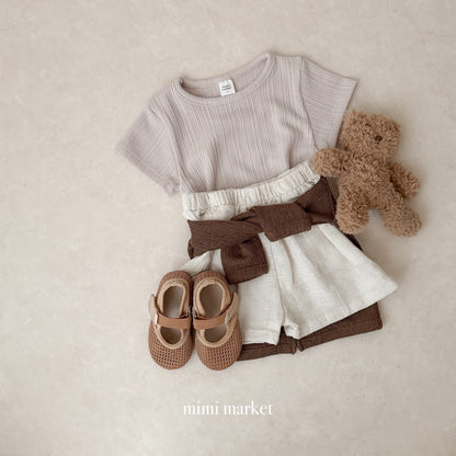 【期間限定 PRE-ODER】22.Line Short Pants