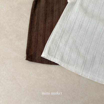 【期間限定 PRE-ODER】15.Sleeveless Collar Blouse