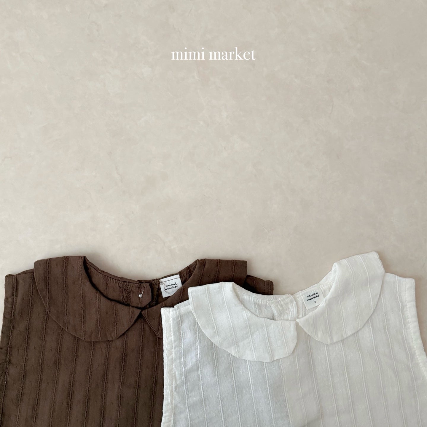 【期間限定 PRE-ODER】15.Sleeveless Collar Blouse