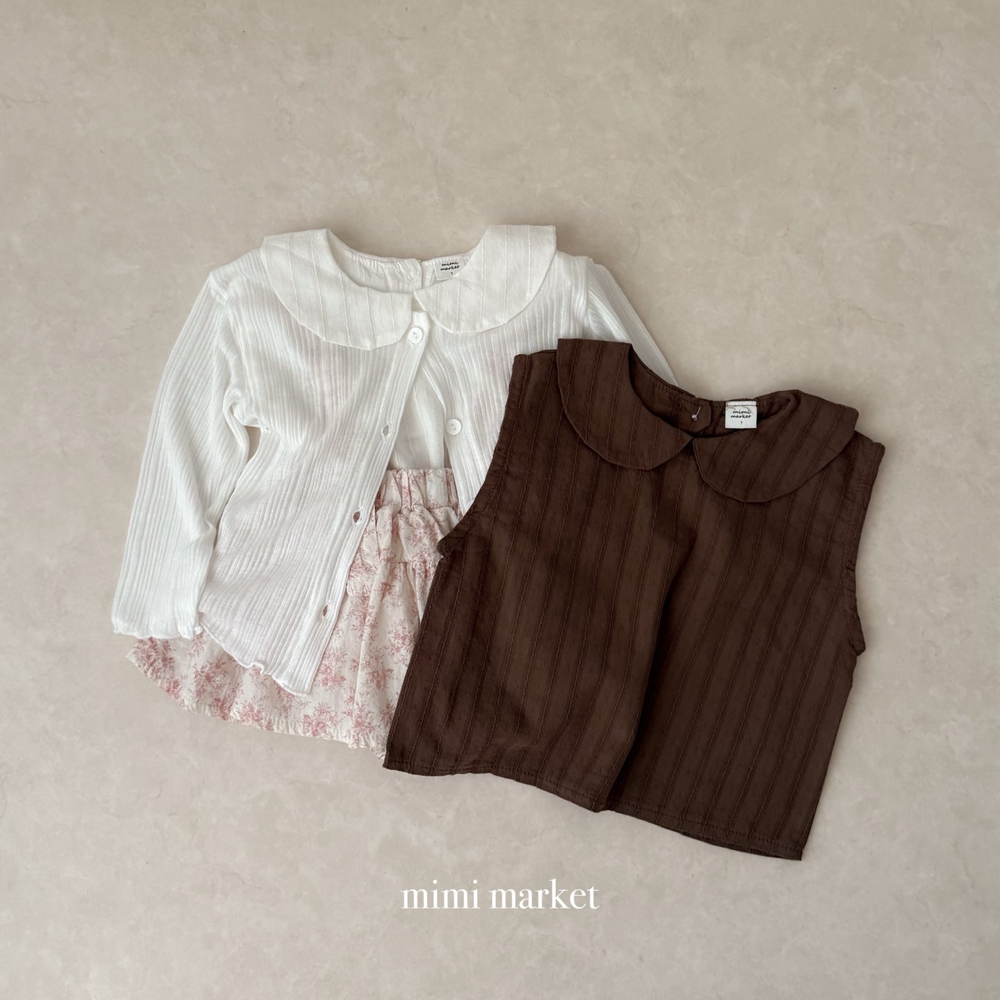【期間限定 PRE-ODER】15.Sleeveless Collar Blouse