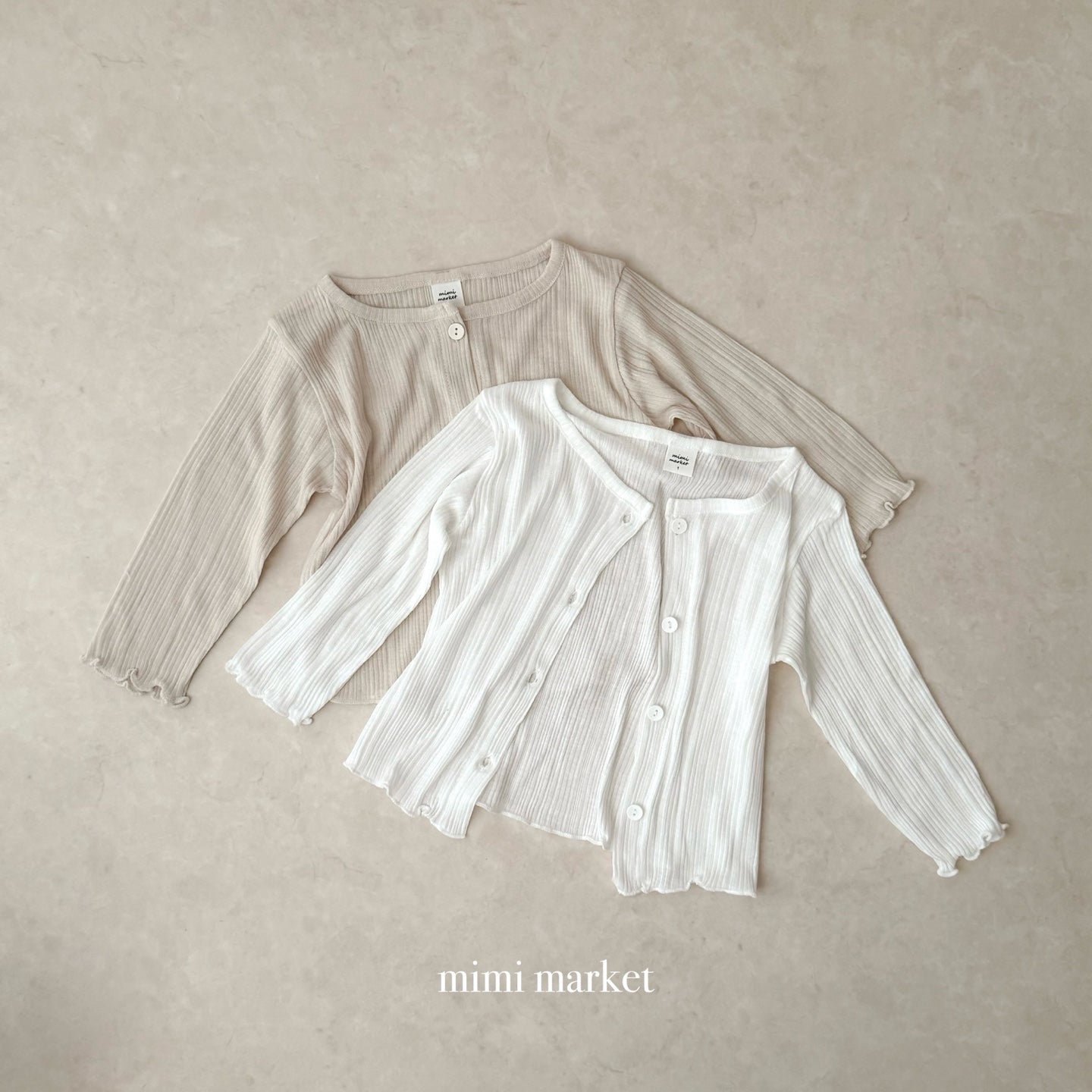 【期間限定 PRE-ODER】18.Ribbed Cardigan
