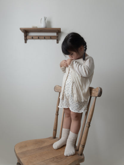 【期間限定 PRE-ODER】18.Ribbed Cardigan