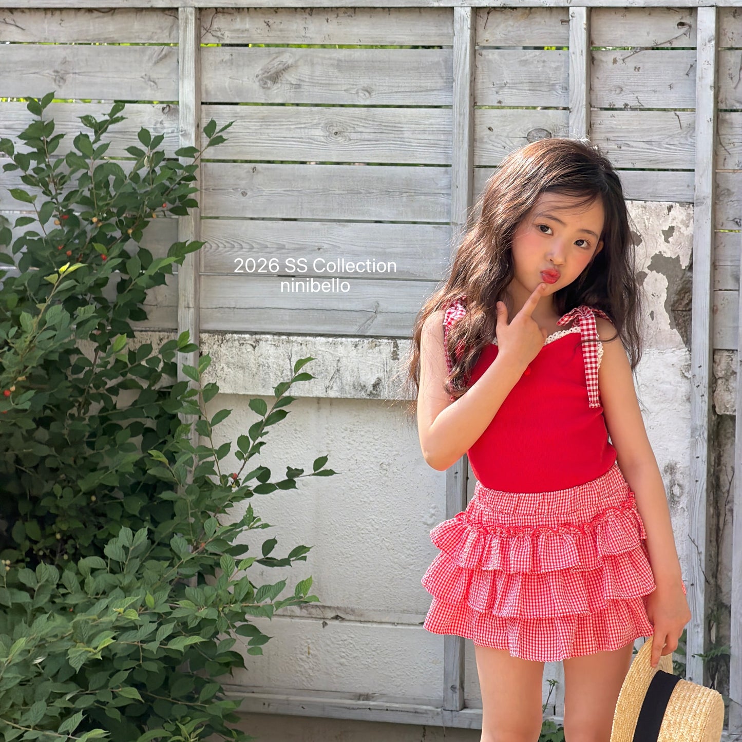 【PRE-ODER 10%OFF 〆6.30(火)】17.Cherry Bon Bon Sleeveless Top