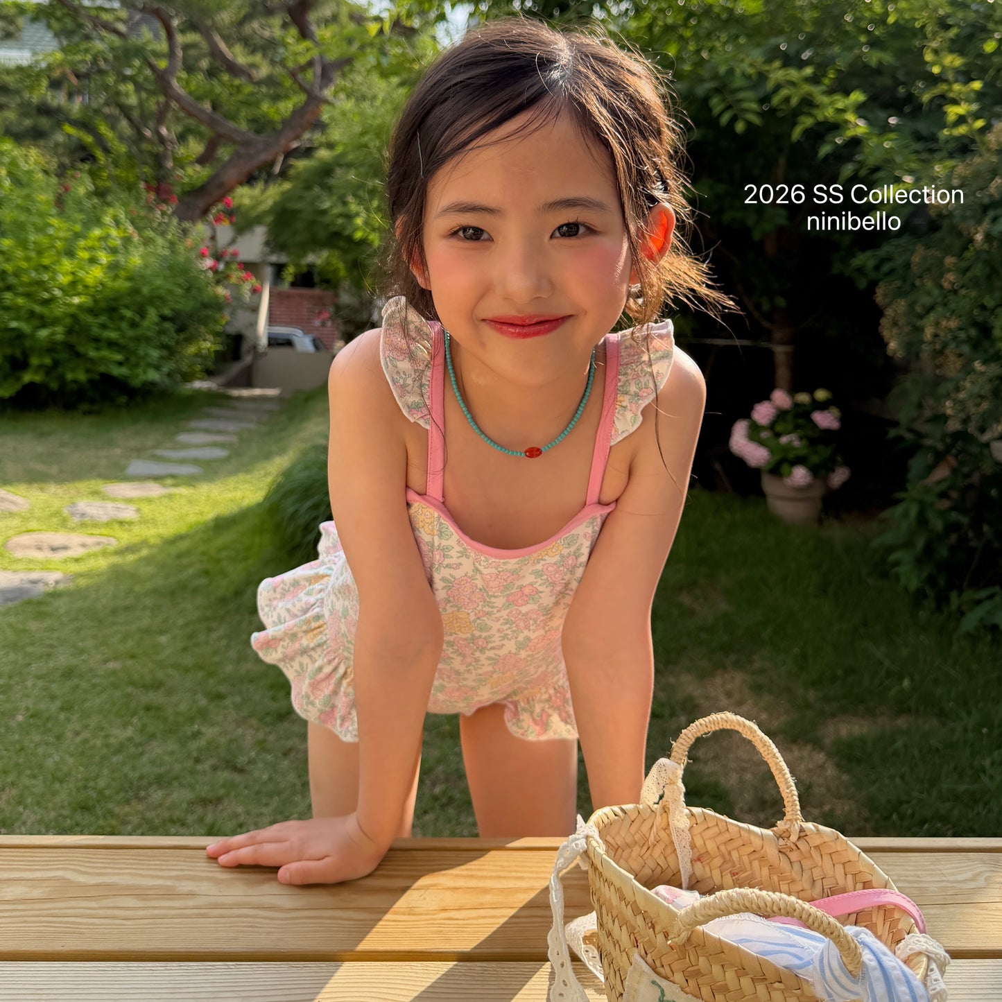 【PRE-ODER 10%OFF 〆6.30(火)】19.ACC) Rosy Berry Swimwear