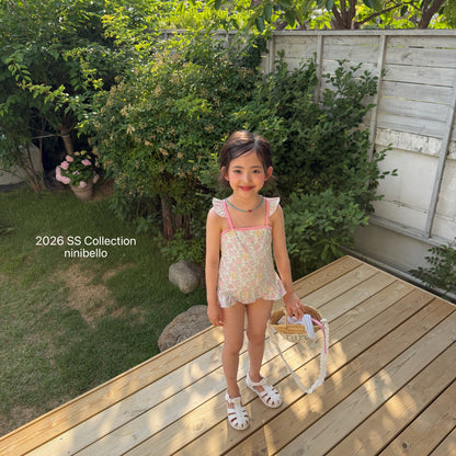 【PRE-ODER 10%OFF 〆6.30(火)】19.ACC) Rosy Berry Swimwear