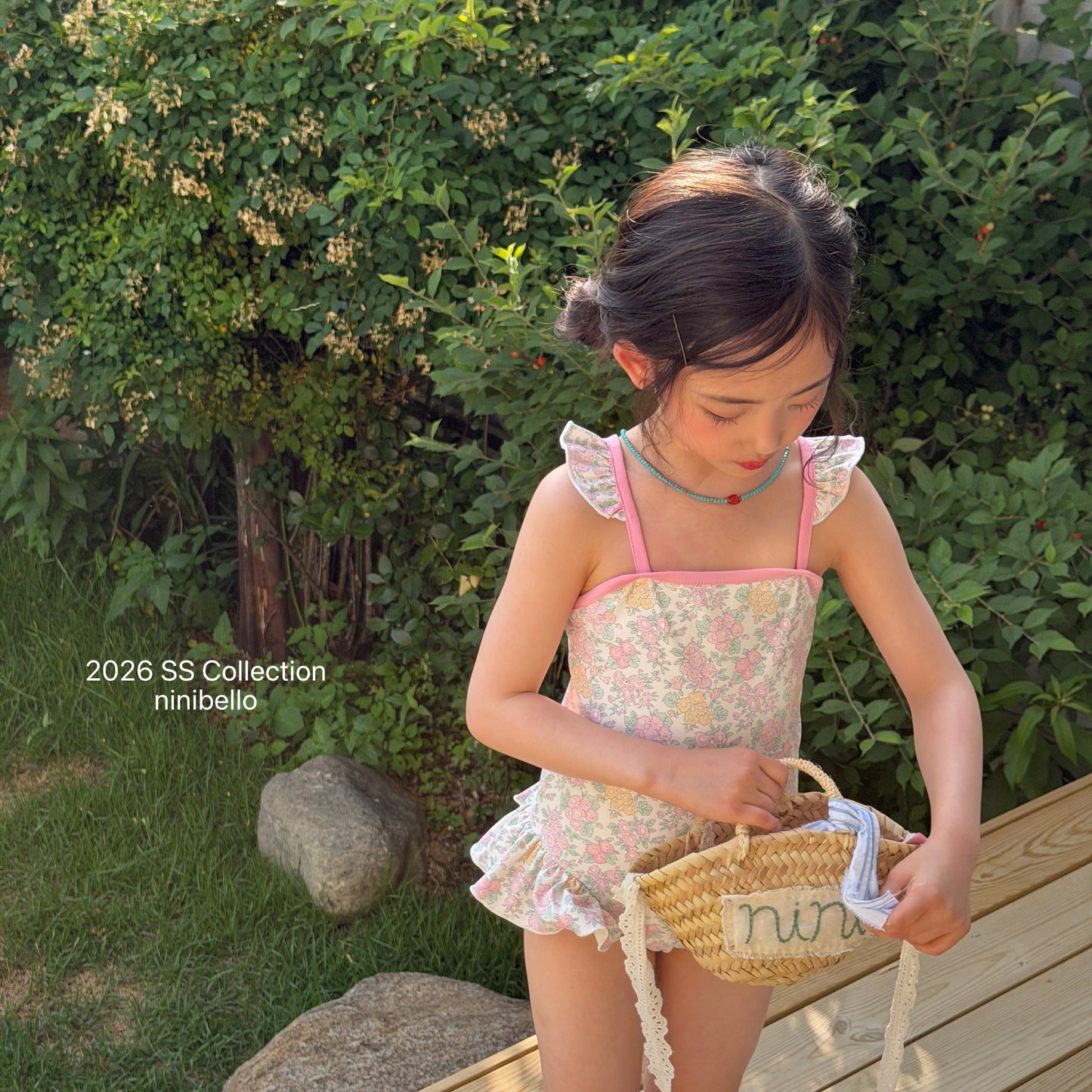 【PRE-ODER 10%OFF 〆6.30(火)】19.ACC) Rosy Berry Swimwear