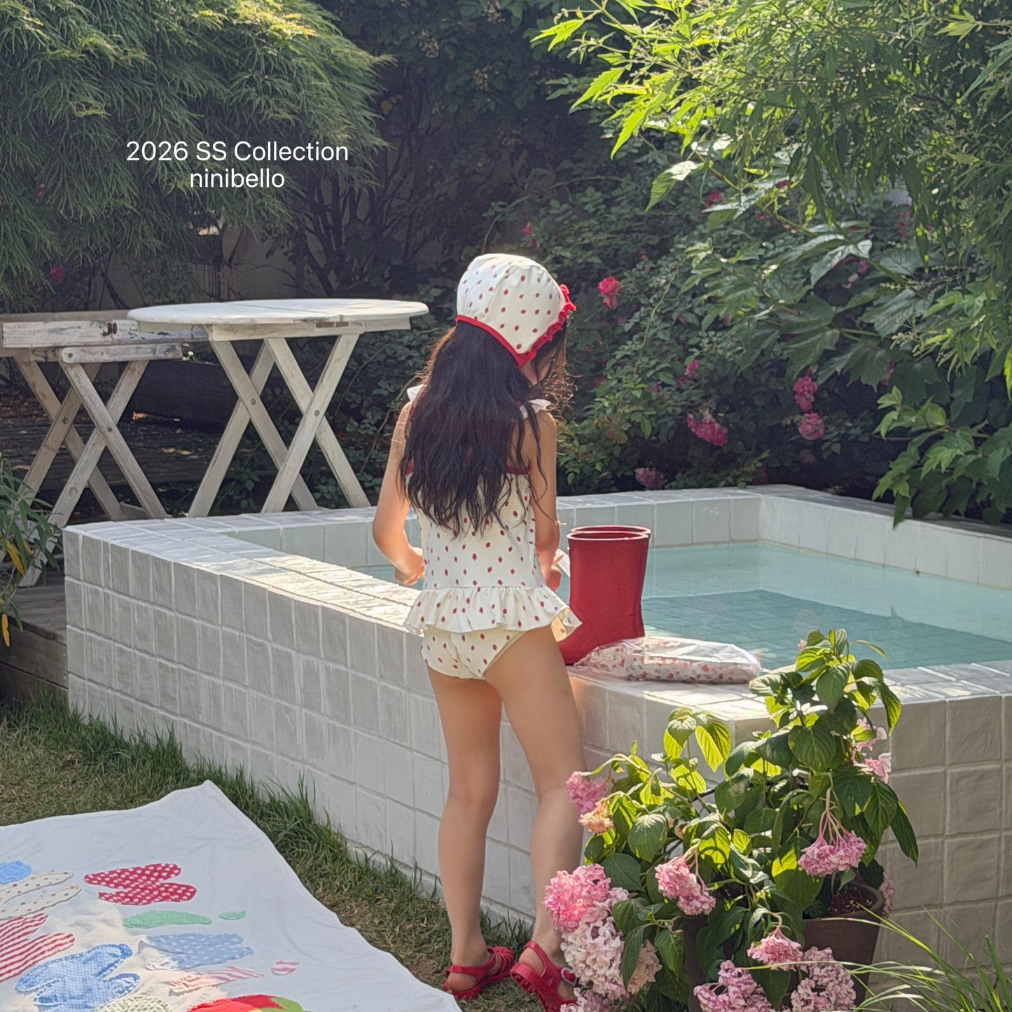 【PRE-ODER 10%OFF 〆6.30(火)】19.ACC) Rosy Berry Swimwear