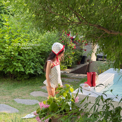 【PRE-ODER 10%OFF 〆6.30(火)】19.ACC) Rosy Berry Swimwear