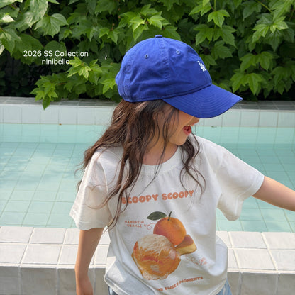 【PRE-ODER 10%OFF 〆6.30(火)】1.Scoop Scoop Short Sleeve Tee (+ ADULT)