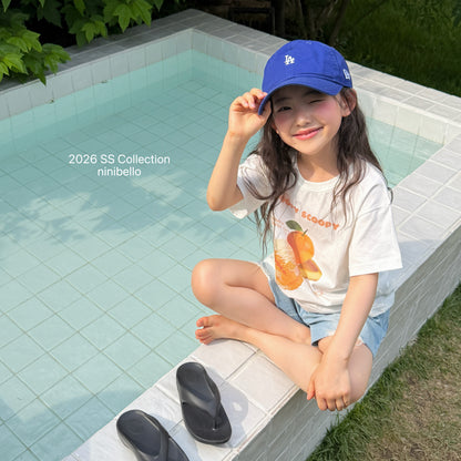 【PRE-ODER 10%OFF 〆6.30(火)】1.Scoop Scoop Short Sleeve Tee (+ ADULT)