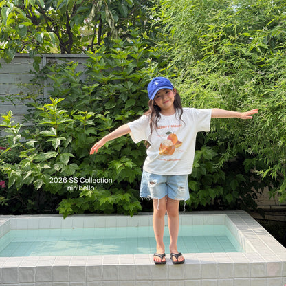【PRE-ODER 10%OFF 〆6.30(火)】1.Scoop Scoop Short Sleeve Tee (+ ADULT)