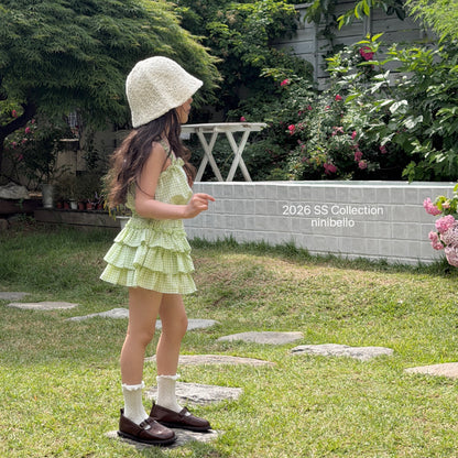【PRE-ODER 10%OFF 〆6.30(火)】3.Saekom Tiered Skirt