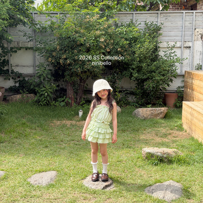 【PRE-ODER 10%OFF 〆6.30(火)】3.Saekom Tiered Skirt
