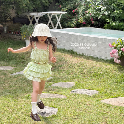 【PRE-ODER 10%OFF 〆6.30(火)】3.Saekom Tiered Skirt