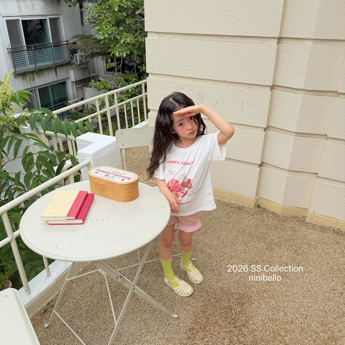 【PRE-ODER 10%OFF 〆6.30(火)】1.Scoop Scoop Short Sleeve Tee (+ ADULT)