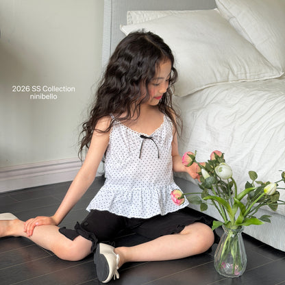 【PRE-ODER 10%OFF 〆6.30(火)】13.La Vie En Sleeveless Blouse