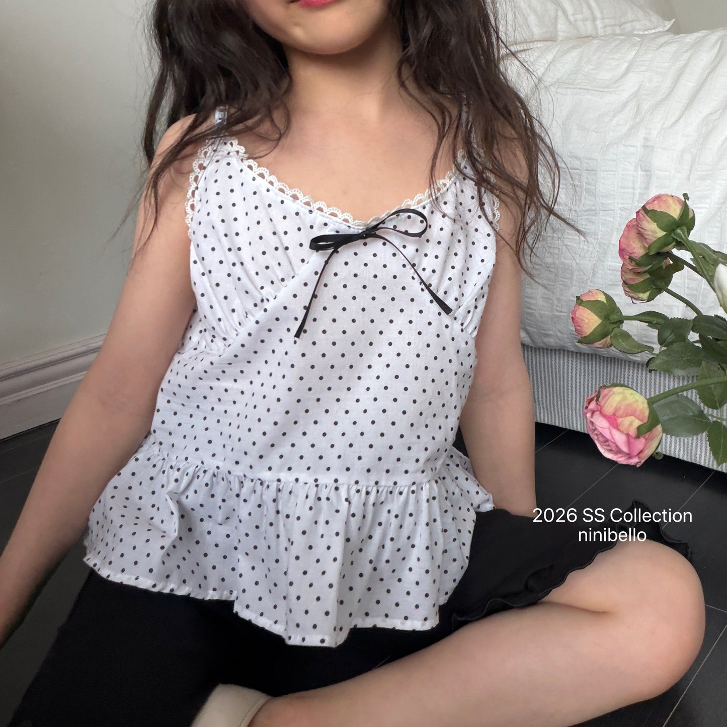 【PRE-ODER 10%OFF 〆6.30(火)】13.La Vie En Sleeveless Blouse