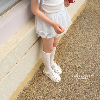 【PRE-ODER 10%OFF 〆6.30(火)】12.Mimi 3/4 Frill Leggings