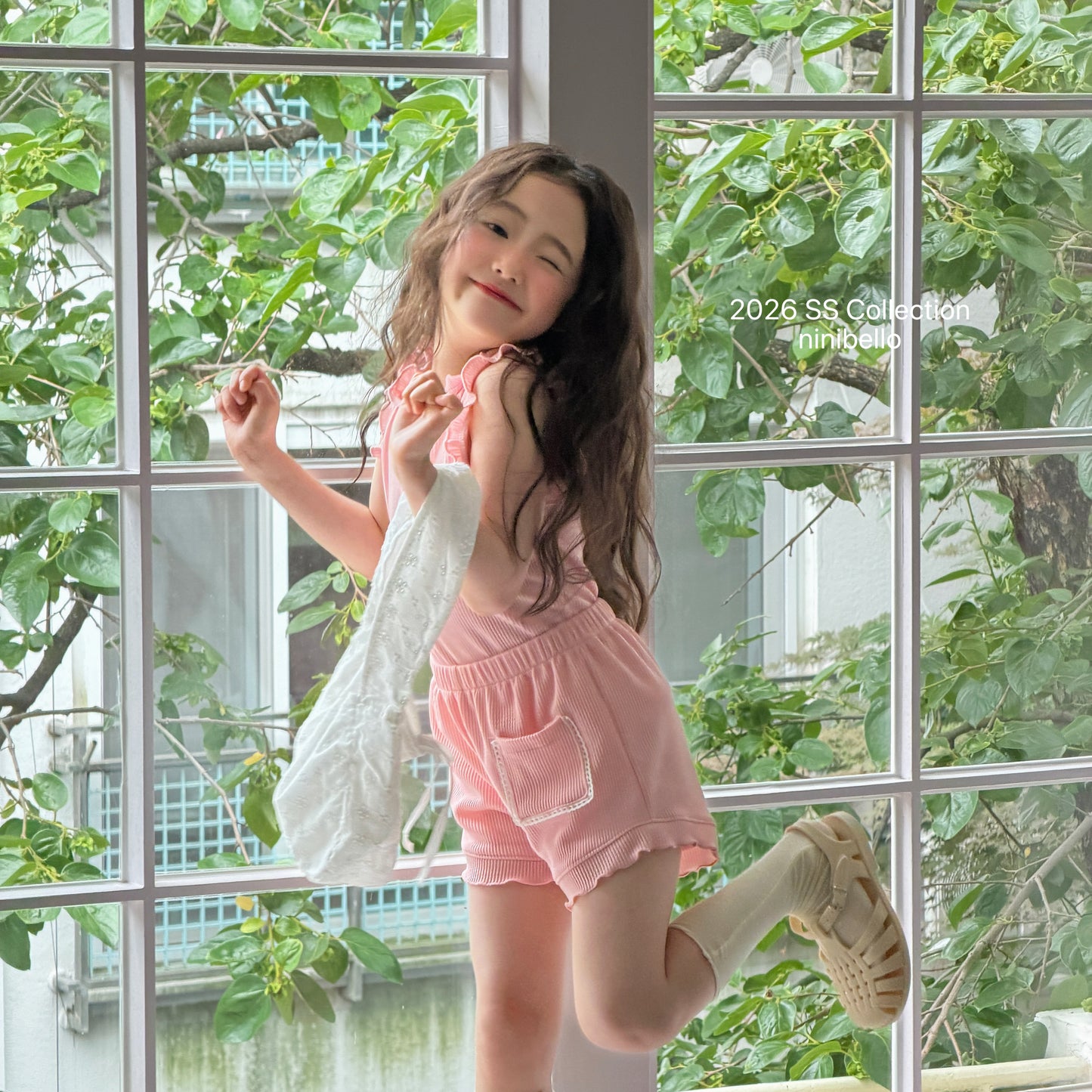 【PRE-ODER 10%OFF 〆6.30(火)】6.Romi Frill Sleeveless Tee