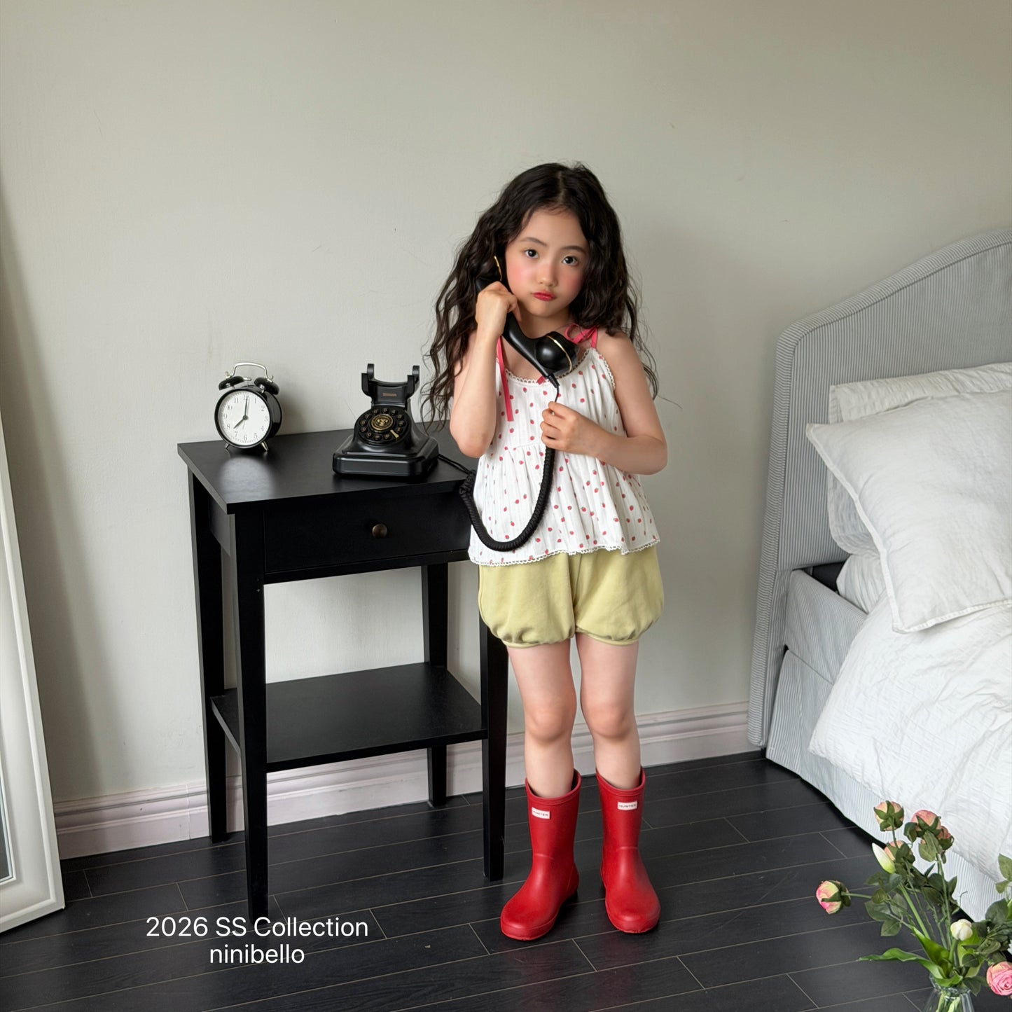 【PRE-ODER 10%OFF 〆6.30(火)】18.Berry Eyelet Blouse Top