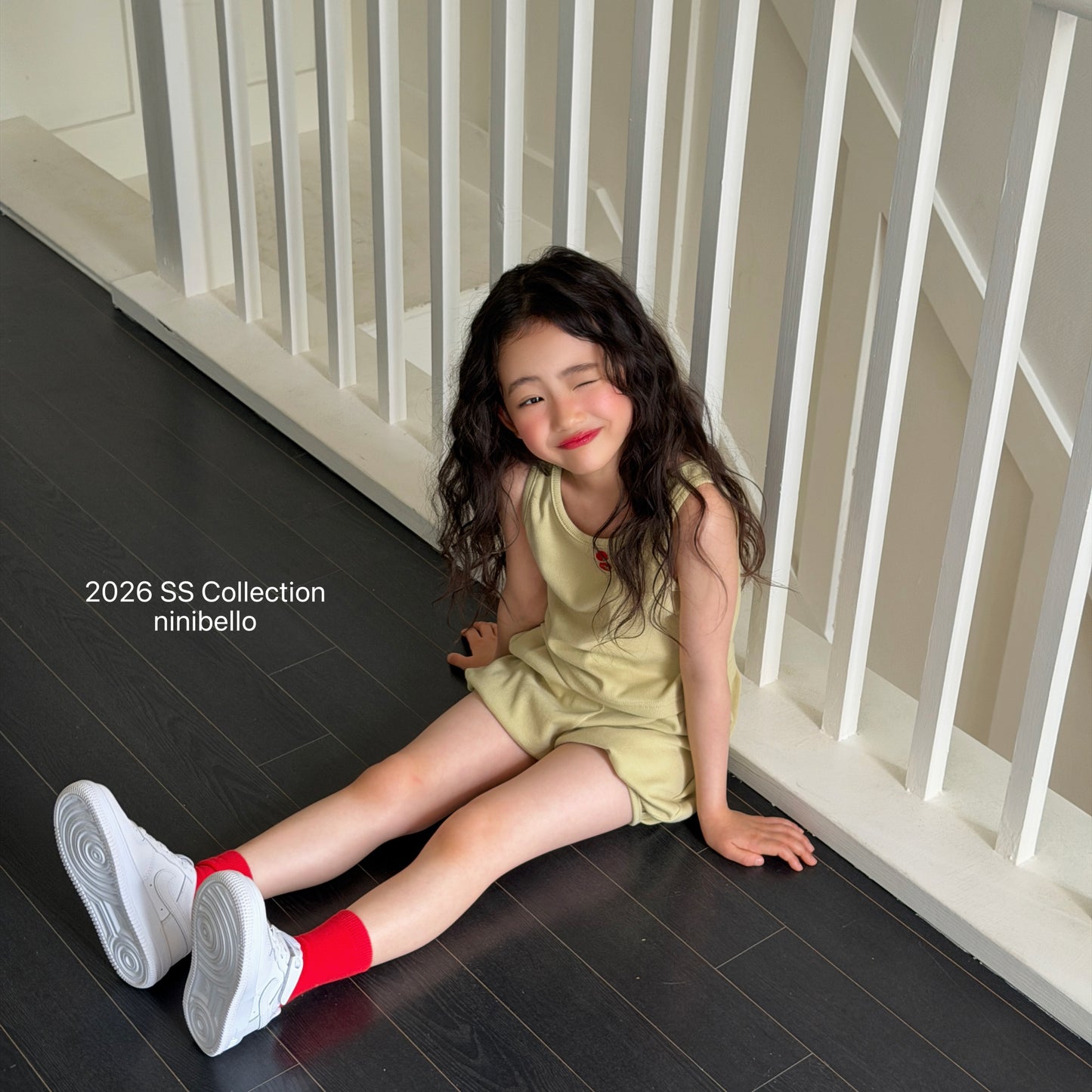 【PRE-ODER 10%OFF 〆6.30(火)】8.Tomato Button Sleeveless Tee