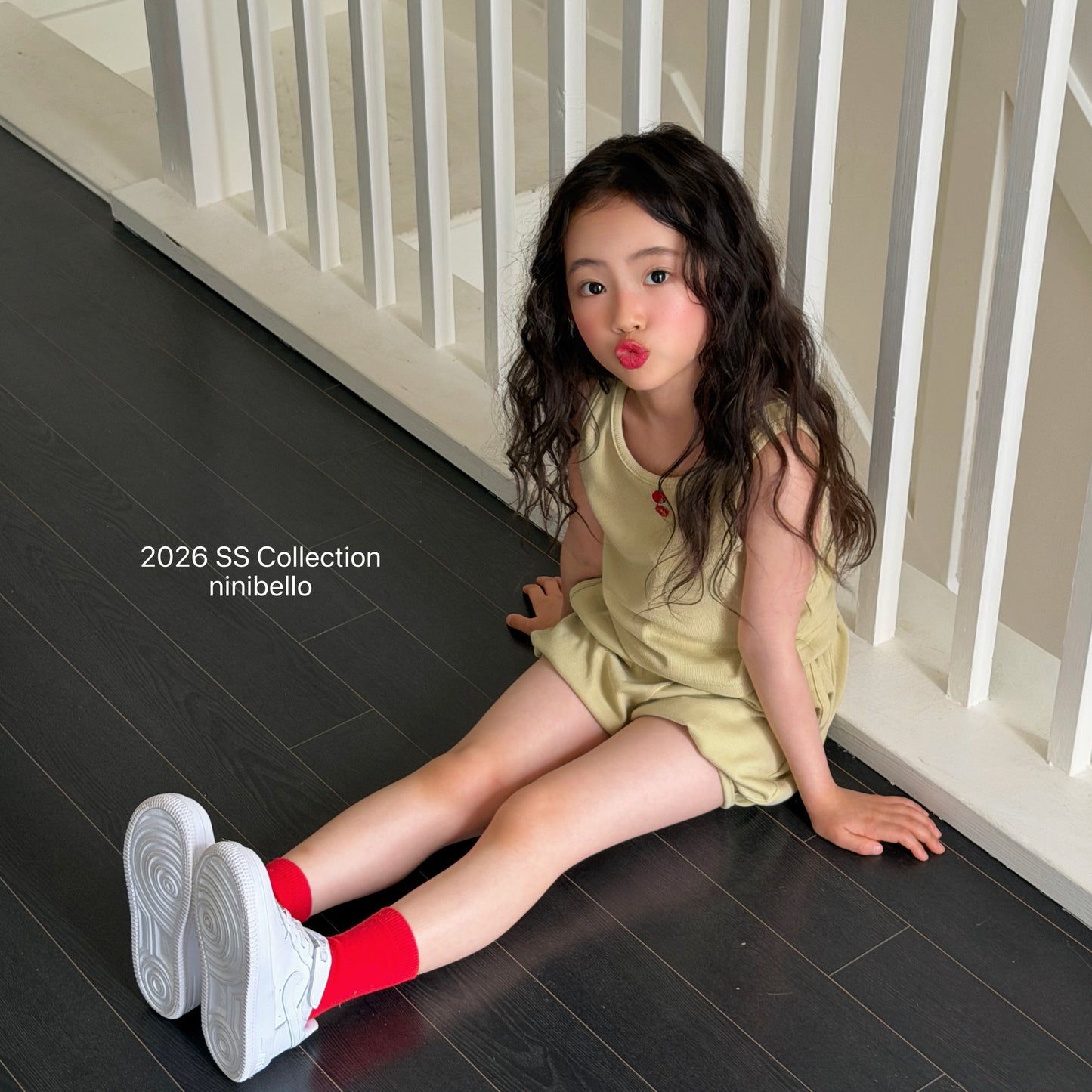【PRE-ODER 10%OFF 〆6.30(火)】8.Tomato Button Sleeveless Tee