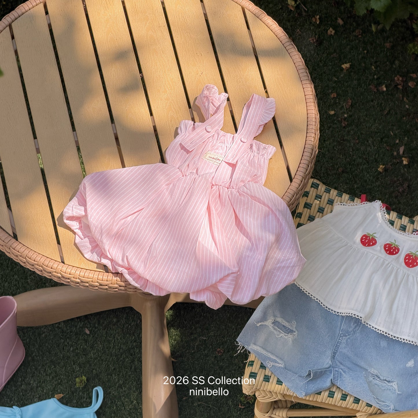 【PRE-ODER 10%OFF 〆6.30(火)】16.Picnic Overall Dress
