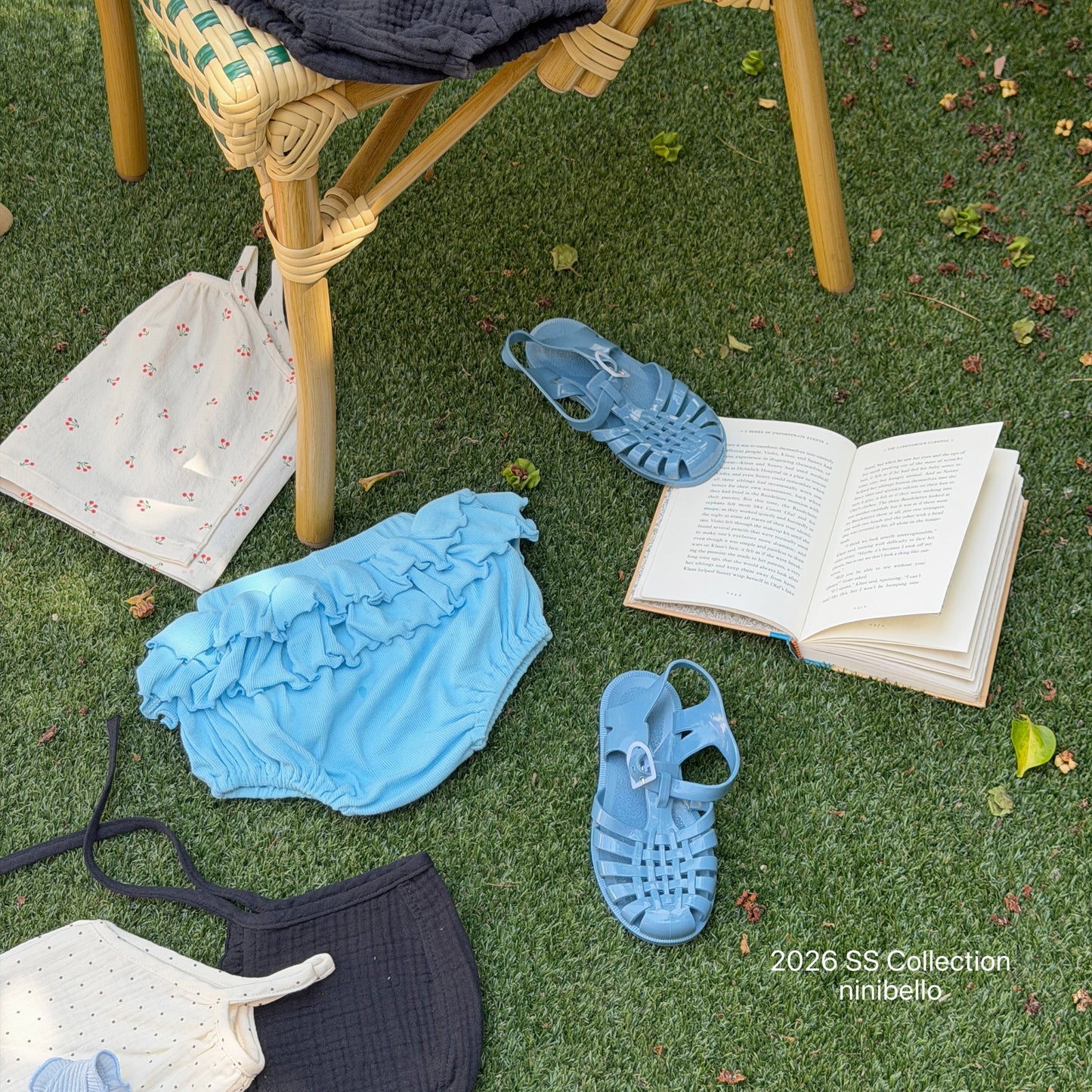 【PRE-ODER 10%OFF 〆6.30(火)】1.(BEBE 1) Pepe Frill Bloomers