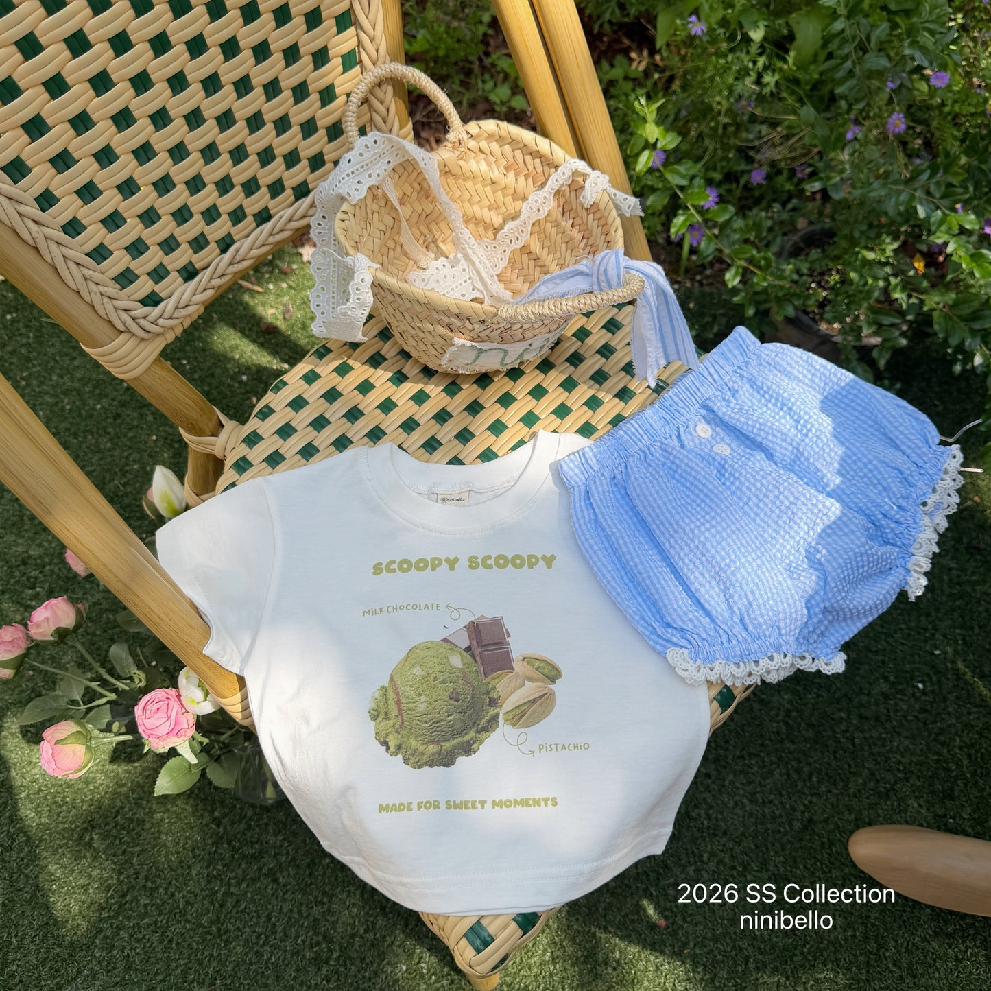 【PRE-ODER 10%OFF 〆6.30(火)】2.(BEBE 2) Saekom Lace Bloomers