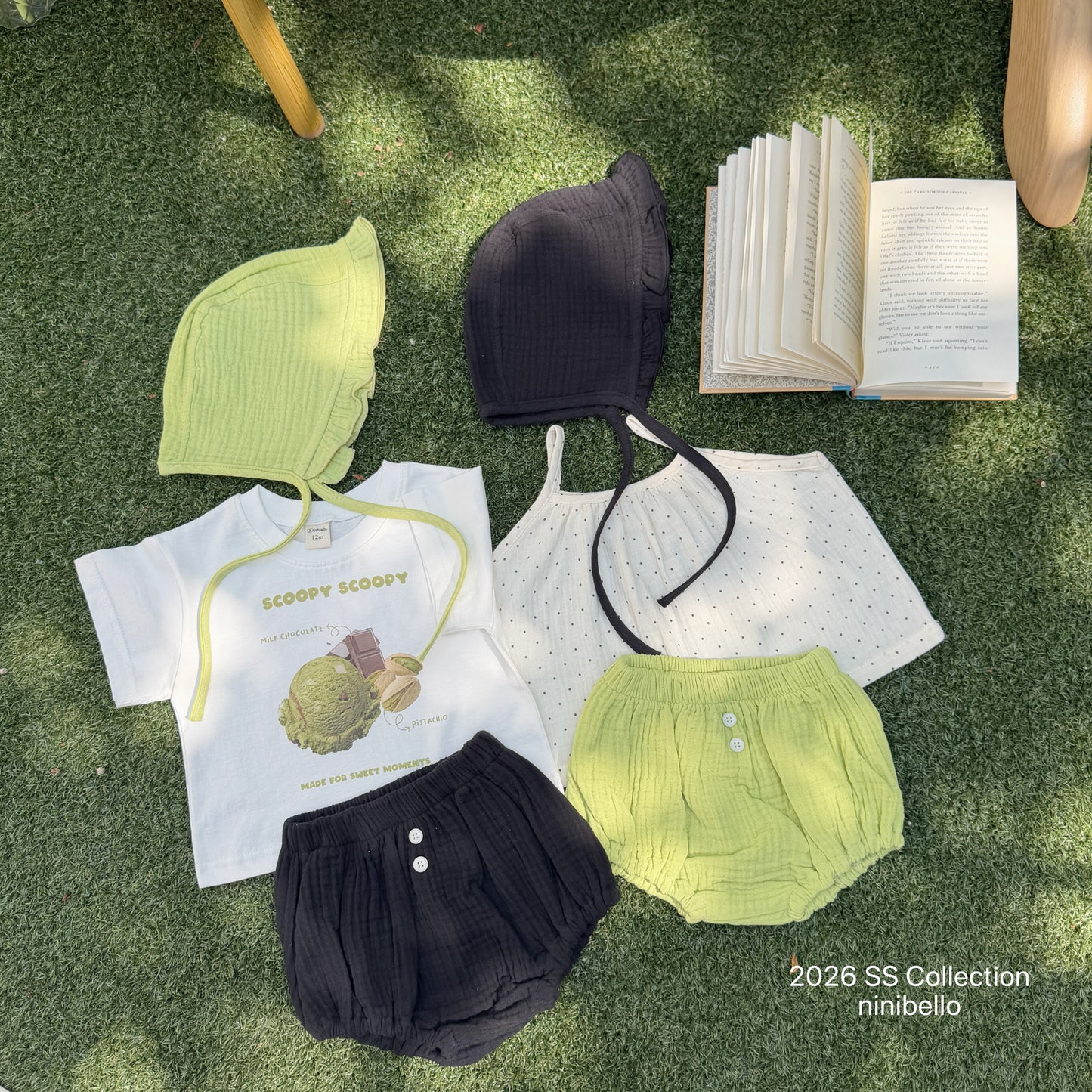 【PRE-ODER 10%OFF 〆6.30(火)】11.(BEBE 11) Kong Kong Frill Bonnet