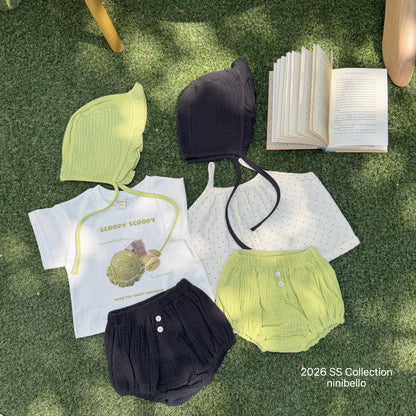 【PRE-ODER 10%OFF 〆6.30(火)】11.(BEBE 11) Kong Kong Frill Bonnet