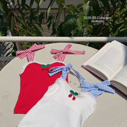 【PRE-ODER 10%OFF 〆6.30(火)】17.Cherry Bon Bon Sleeveless Top