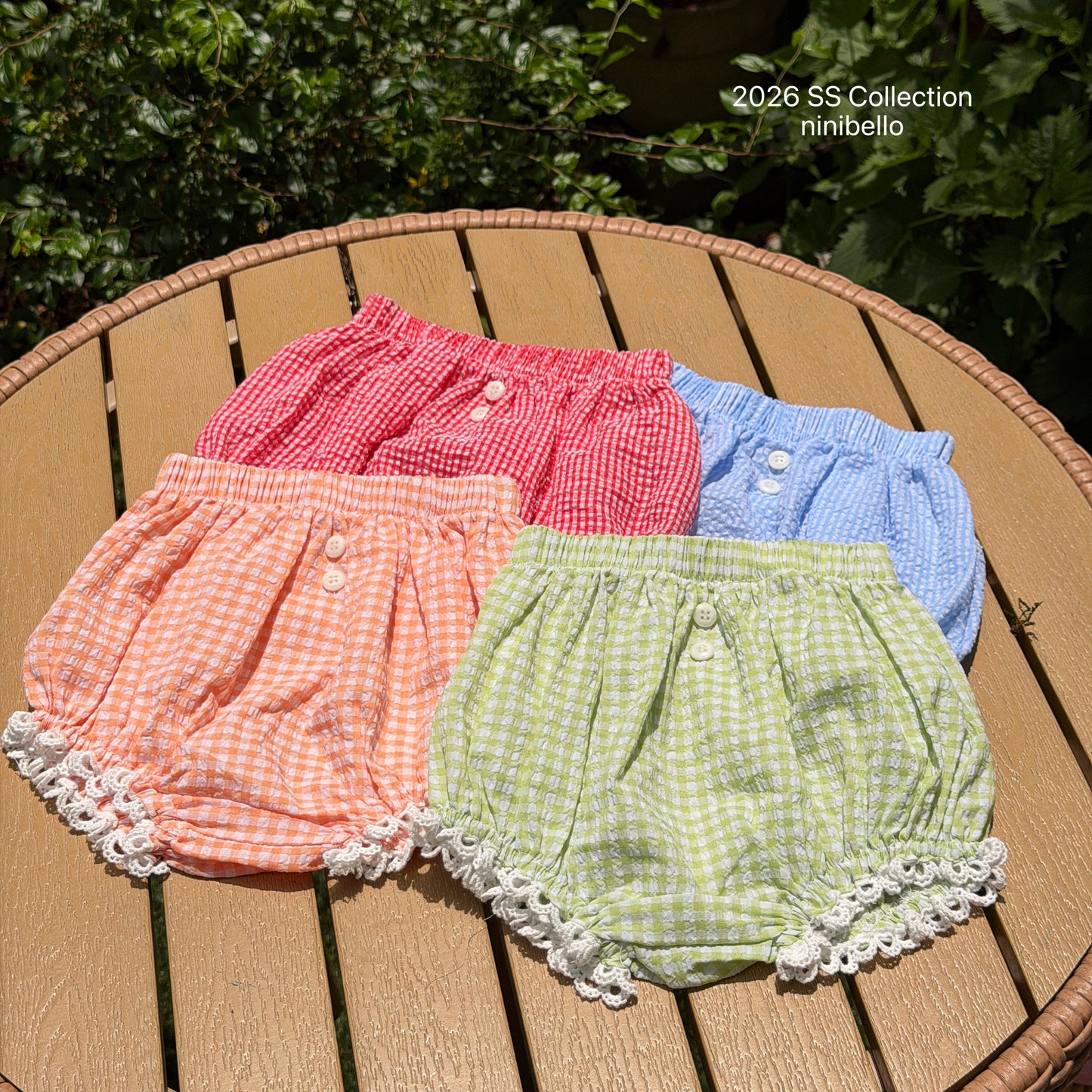 【PRE-ODER 10%OFF 〆6.30(火)】2.(BEBE 2) Saekom Lace Bloomers