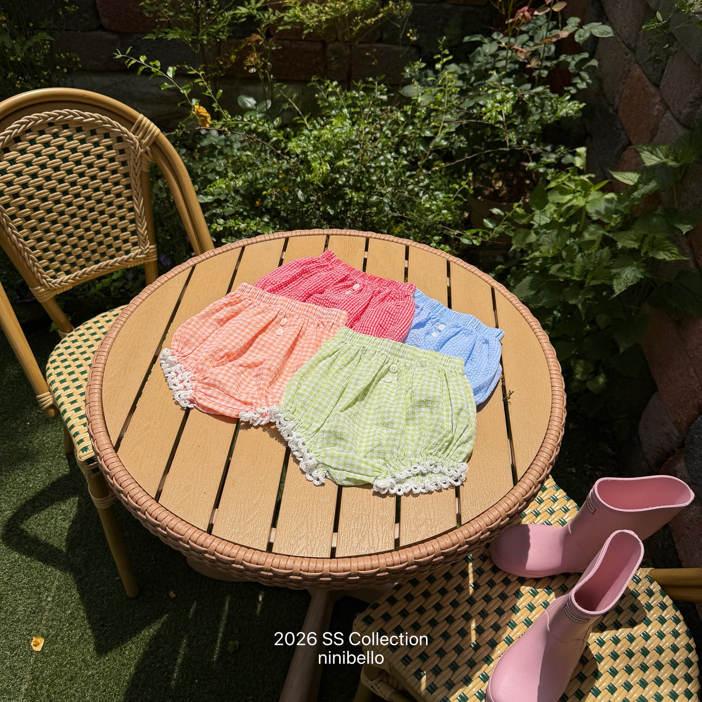 【PRE-ODER 10%OFF 〆6.30(火)】2.(BEBE 2) Saekom Lace Bloomers