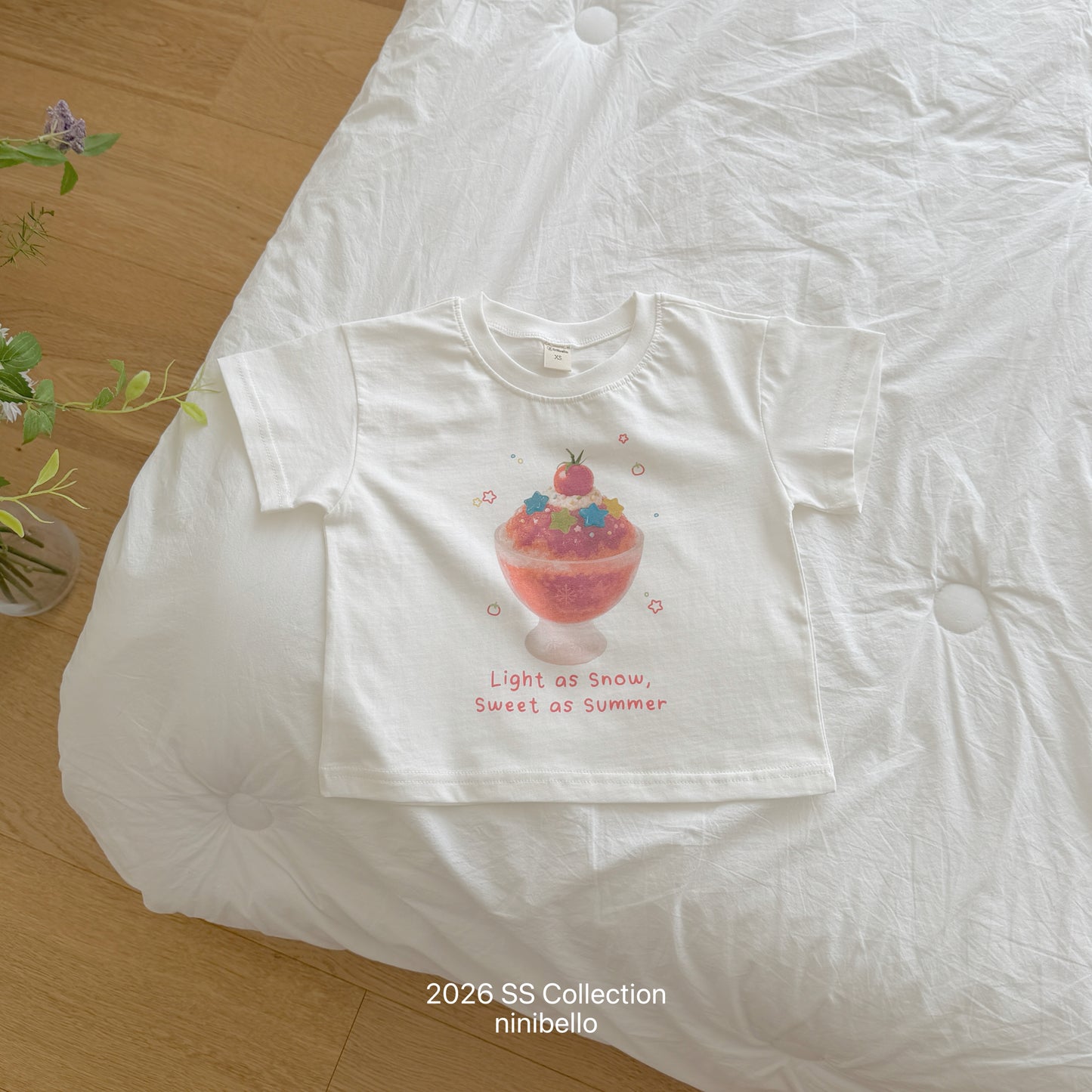 【PRE-ODER 10%OFF 〆6.30(火)】2.Summer Bingsu Tee