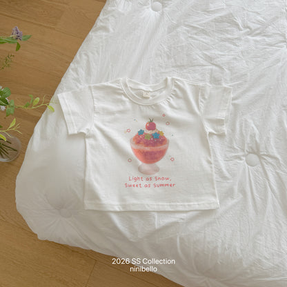 【PRE-ODER 10%OFF 〆6.30(火)】2.Summer Bingsu Tee