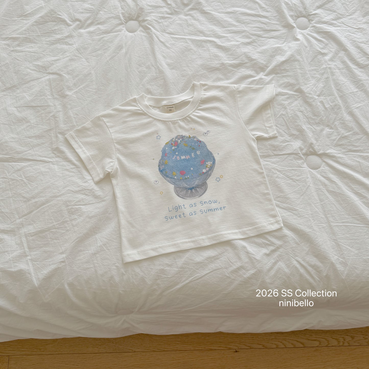 【PRE-ODER 10%OFF 〆6.30(火)】2.Summer Bingsu Tee
