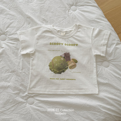 【PRE-ODER 10%OFF 〆6.30(火)】1.Scoop Scoop Short Sleeve Tee (+ ADULT)